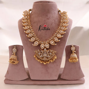 Elegant Premium Kundan Kemp Necklace NC1704