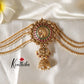 Peacock Kemp Jada billa with pearl chains J52