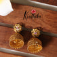 Floral Jhumkas EC377