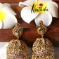 Premium Lakshmi Peacock Jhumkas E353