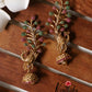 Premium Multi stone peacock Earcuff Jhumkas E392