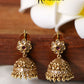 Simple AD Flower jhumkas E350