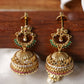 Simple Flower Jhumkas EC382