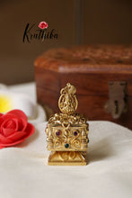 Lakshmi Devi Om design Kumkum box K6