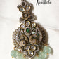 Victorian Flower Peacock Maang Tika MT198