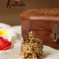 Beautifull Gold alike Lakshmi Devi Kumkum box K15