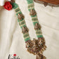 Premium Temple green beads Haaram LH622