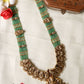 Grand Nagas Lakshmi green beads Haaram LH625