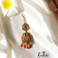 Premium Temple ruby beads kemp Maang tika MT178