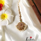 Premium CZ kemp pearls Maang tika MT179