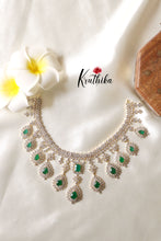 Sparkling CZ Necklace Emerald NC1254