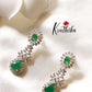 Sparkling CZ Necklace Emerald NC1256