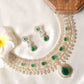 Sparkling CZ Necklace Emerald NC1256