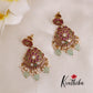 Elegant Kemp Flower haaram with Beads LH1881 Available in 2 Colours)
