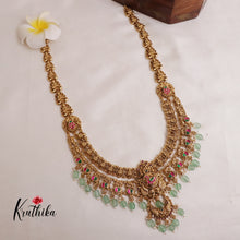 Elegant Two Layer Lakshmi Jadau Haaram LH1876 (Available in 2 Colours)