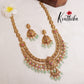 Elegant Two Layer Lakshmi Jadau Haaram LH1876 (Available in 2 Colours)