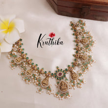 Grand Temple Lakshmi Guttaposalu Necklace NC2013
