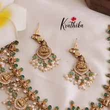 Grand Temple Lakshmi Guttaposalu Necklace NC2013
