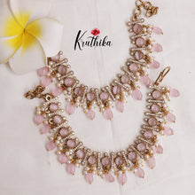 Premium AD Pearl Earchains  [Available in 4 colours] EC85