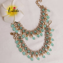 Premium AD Pearl Earchains  [Available in 4 colours] EC85