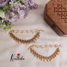 Elegant Three Layer Butterfly Desin Earchain EC93