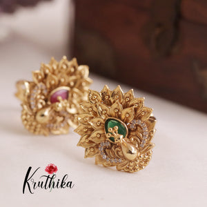 Gorgeous Peacock Design Finger Ring R32