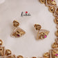 Pretty Jadau Stone Peacock Necklace NC1995 (Available in 3 Colours)