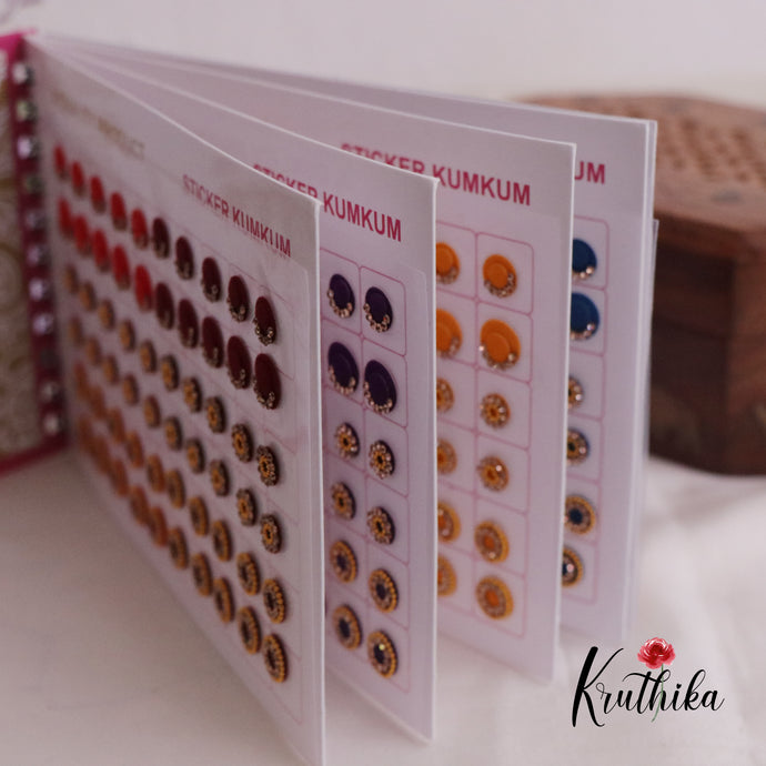 Beautiful Multi Colour Fancy Stone Bindi BB3