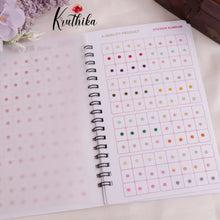 Round Shaped Multi Color Bindi Book BB2