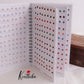 Single Stone Multi Color Bindi Book BB5