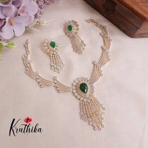 Gorgeous Sparkling CZ Stone Necklace NC2066