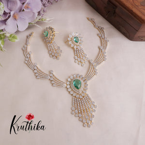 Gorgeous Sparkling CZ Stone Necklace NC2066