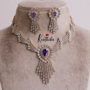 Gorgeous Sparkling CZ Stone Necklace NC2066