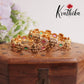 Grand Antique Multi Stone Temple Lakshmi Bangles B208