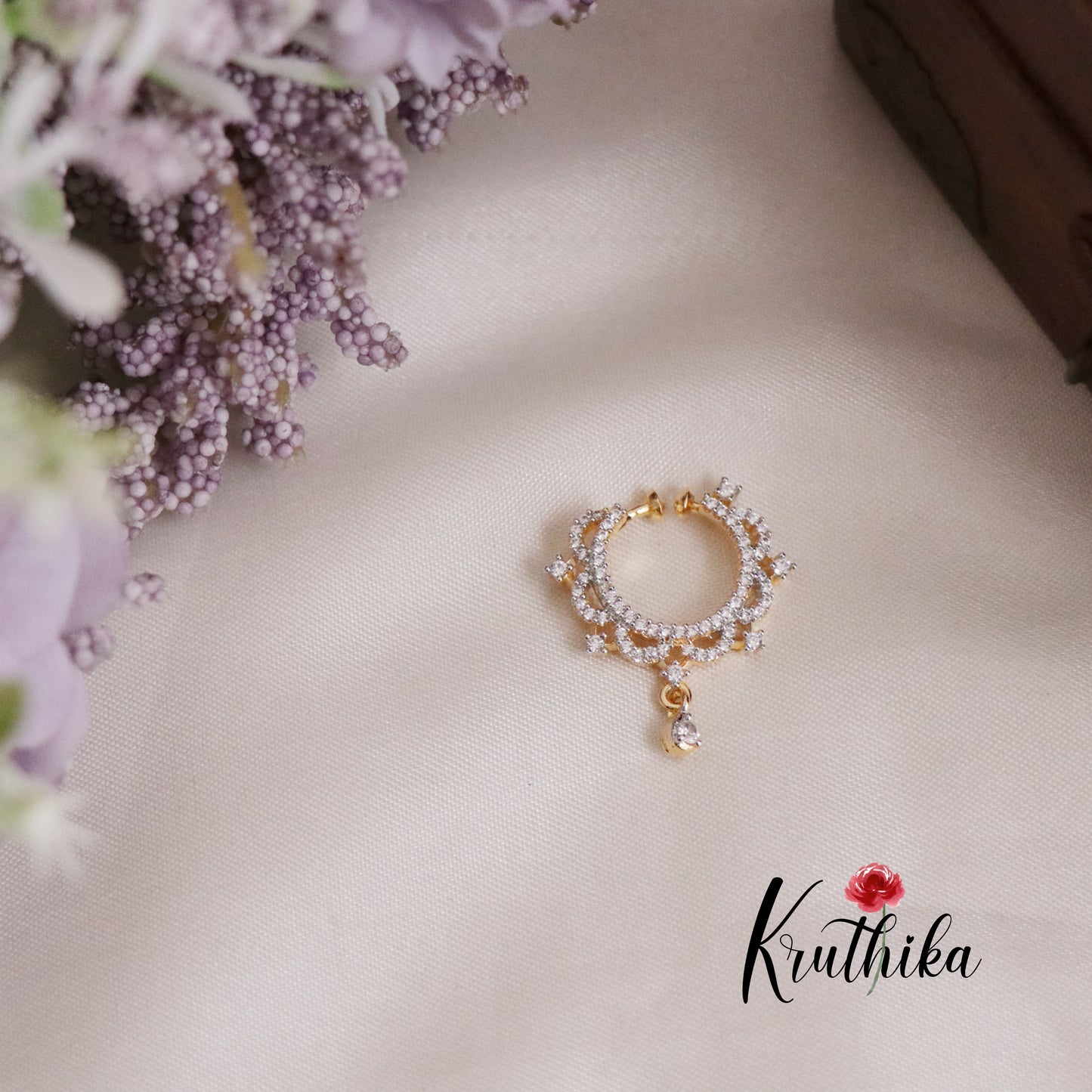 Elegant Aura Nose Rings-No Piercing Required N44