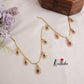 Trendy Twin Tone Sparking AD Necklace Set NC2135 (Available in 2 Colours)