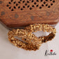 Beautiful AD Temple Lakshmi Bangles B210