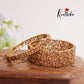 Beautiful Ruby Mesh Bangles (Set of 4 Bangles) B207