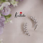 Gorgeous CZ Sparking Leaf Climbers Earcuff E444