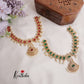 Gorgeous AD Victorian Necklace with Pearl Drops NC2155 (Available in 2 Colours)