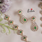 Gorgeous Sparkling CZ Raindrop Pendant Necklace NC2146 (Available in 2 Colours)