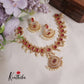Gorgeous AD Victorian Necklace with Pearl Drops NC2155 (Available in 2 Colours)