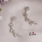 Beautiful Moonlight Vine Ear Climbers Earcuff E461