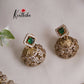 Trendy CZ Velora Victorian Necklace with Pearl Drops NC2157 (Available in 2 Colours)