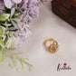 Gorgeous Multi Stone Peacock Finger Ring R45