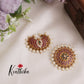 Gorgeous Kemp Antique Chandra Surya Hair Ornaments J184