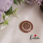 Gorgeous Kemp Antique Chandra Surya Hair Ornaments J188