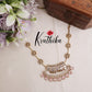 Gorgeous Floral Kundan Contemporary Necklace Set NC2107 (Available in 6 Colours)