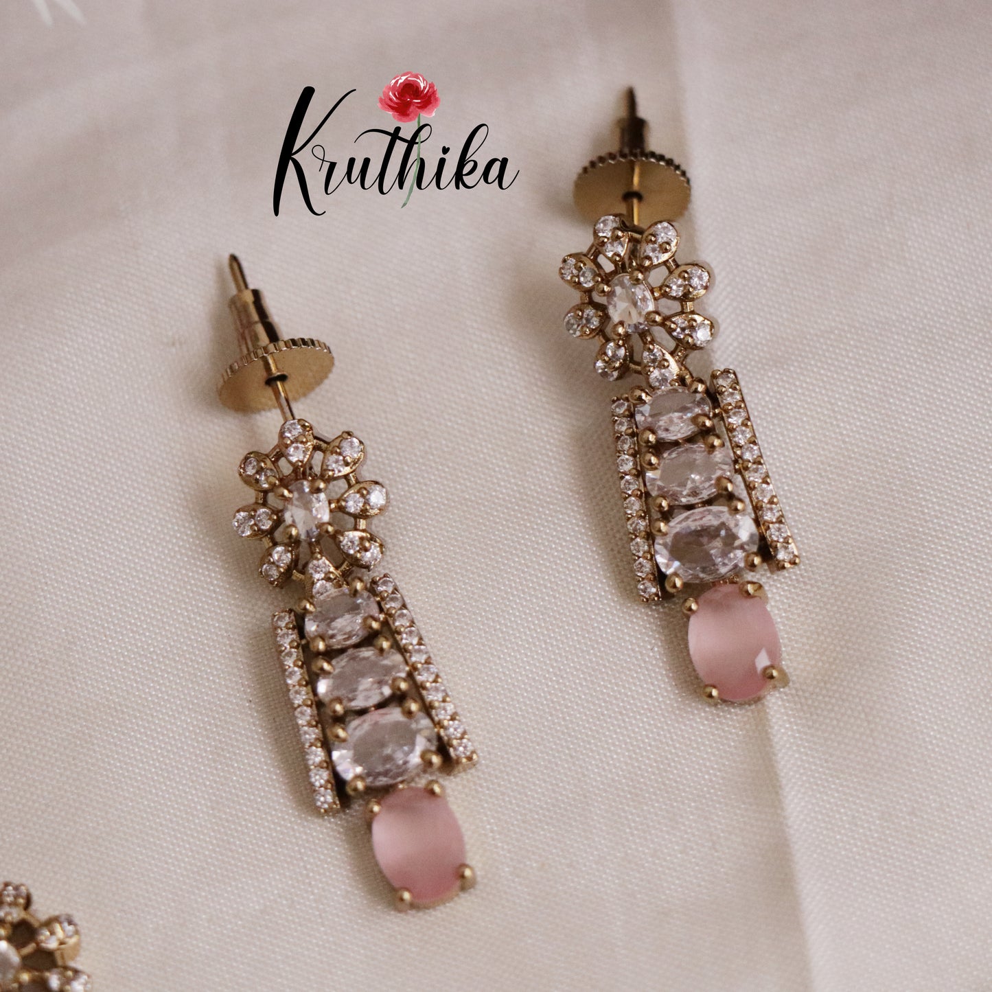 Gorgeous Floral Kundan Contemporary Necklace Set NC2107 (Available in 6 Colours)