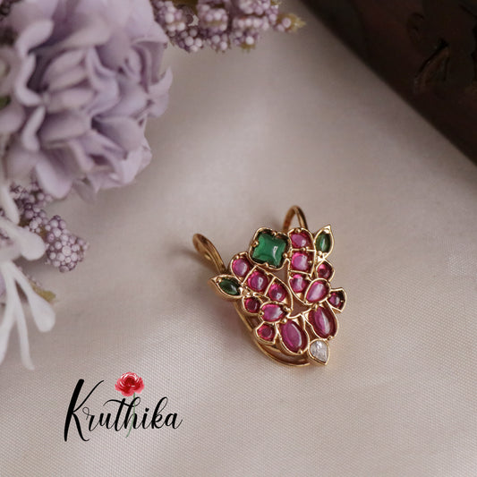 Gorgeous Antique Kemp Finger Ring R41